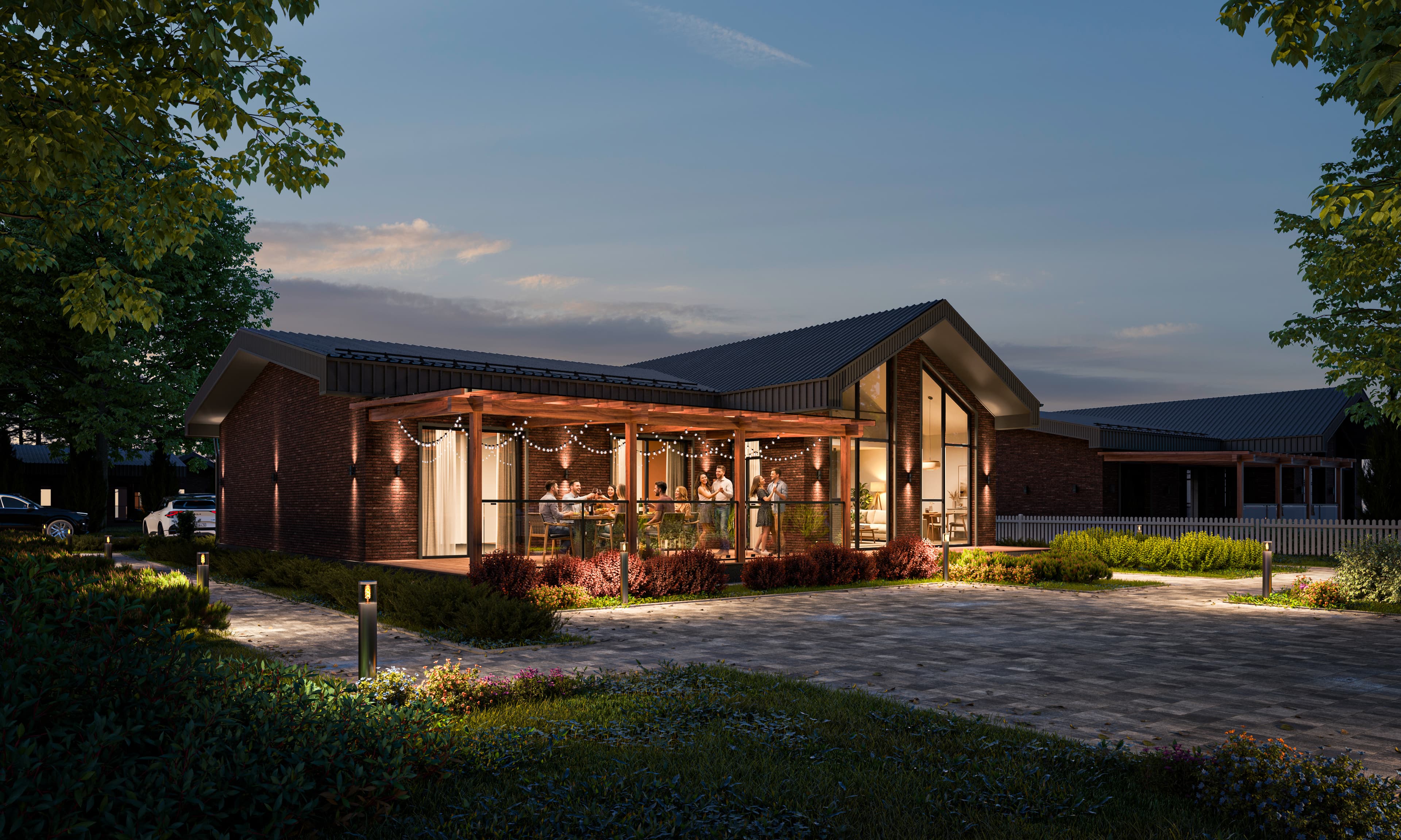 Burabay Grand Village background